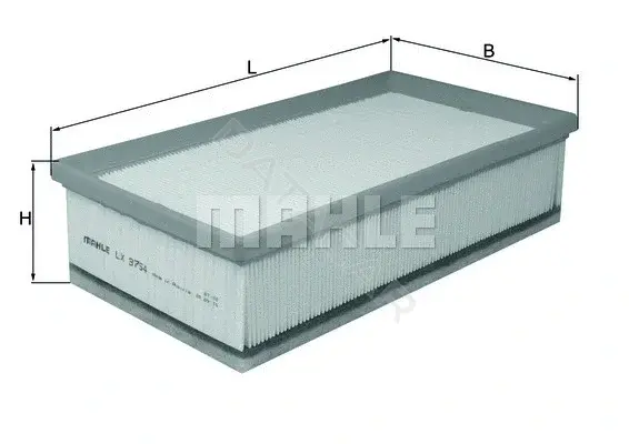 Воздушный фильтр KNECHT/MAHLE LX3754