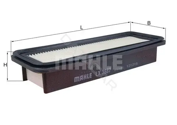 Воздушный фильтр KNECHT/MAHLE LX3887