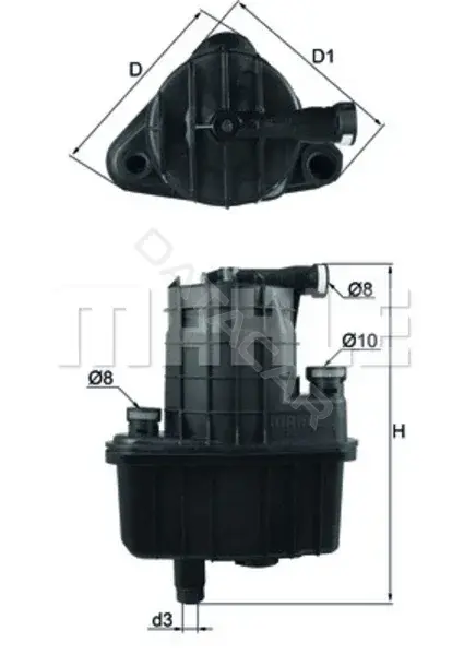 Топливный фильтр KNECHT/MAHLE KL469