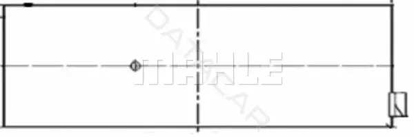 Вкладыши шатунные KNECHT/MAHLE 227PL10219000