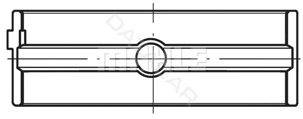 Вкладыши коренные KNECHT/MAHLE 001HL10267050