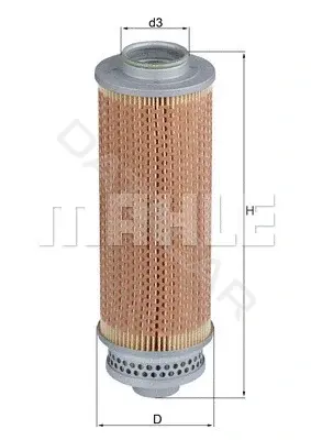 Фильтр масляный акпп KNECHT/MAHLE HX29