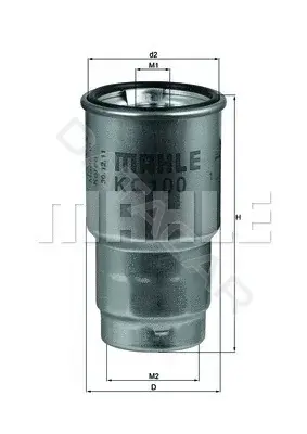 Топливный фильтр KNECHT/MAHLE KC100D
