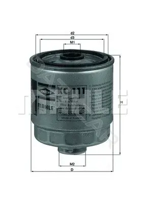 Топливный фильтр KNECHT/MAHLE KC111