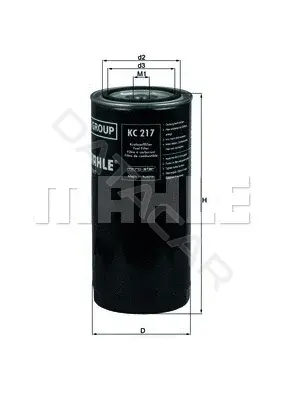 Топливный фильтр KNECHT/MAHLE KC217