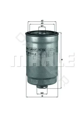 Топливный фильтр KNECHT/MAHLE KC226