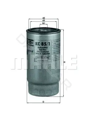 Топливный фильтр KNECHT/MAHLE KC85/1