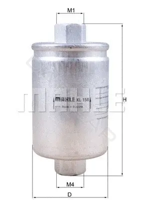 Топливный фильтр KNECHT/MAHLE KL158