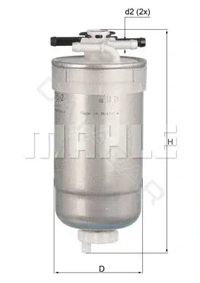 Топливный фильтр KNECHT/MAHLE KL233/2