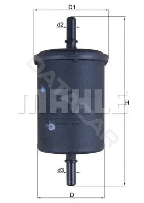 Топливный фильтр KNECHT/MAHLE KL248