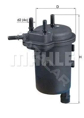 Топливный фильтр KNECHT/MAHLE KL430