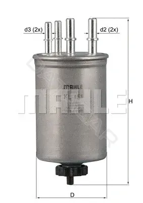Топливный фильтр KNECHT/MAHLE KL451