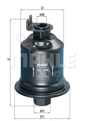 Топливный фильтр KNECHT/MAHLE KL509