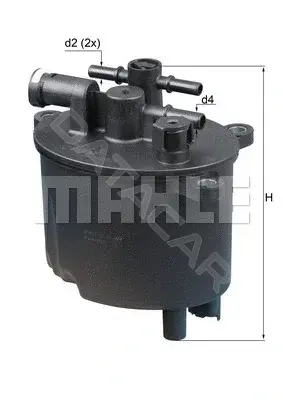 Топливный фильтр KNECHT/MAHLE KL581