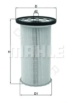 Топливный фильтр KNECHT/MAHLE KX386