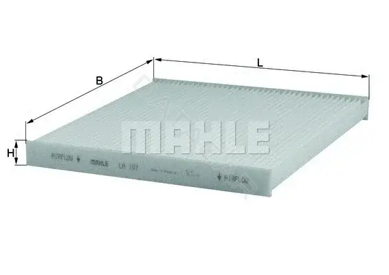 Фильтр салонный KNECHT/MAHLE LA107