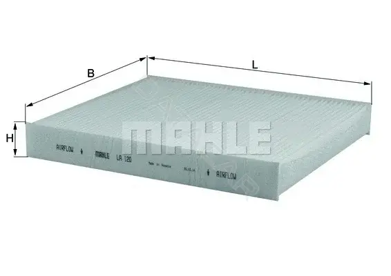 Фильтр салонный KNECHT/MAHLE LA120