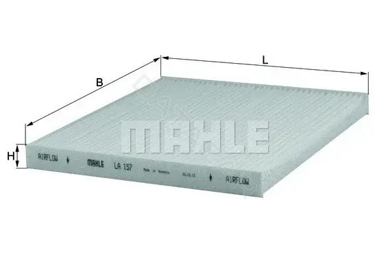 Фильтр салонный KNECHT/MAHLE LA157