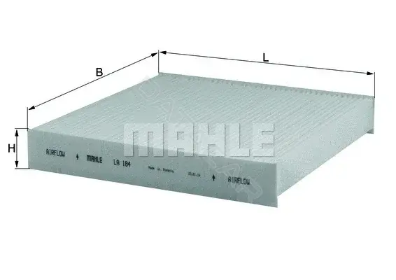 Фильтр салонный KNECHT/MAHLE LA184