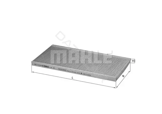 Фильтр салонный KNECHT/MAHLE LA21