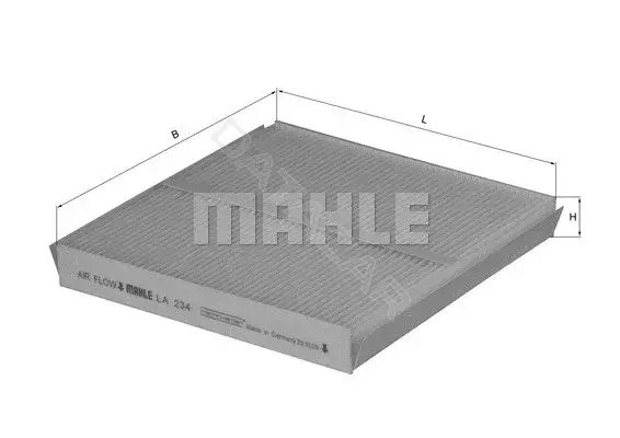 Фильтр салонный KNECHT/MAHLE LA234