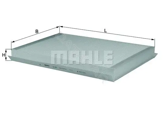Фильтр салонный KNECHT/MAHLE LA307