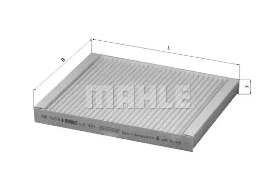 Фильтр салонный KNECHT/MAHLE LA401