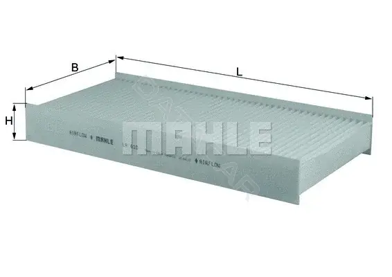Фильтр салонный KNECHT/MAHLE LA410
