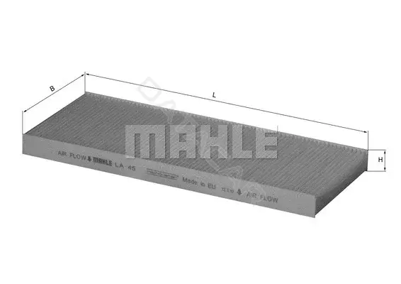 Фильтр салонный KNECHT/MAHLE LA45