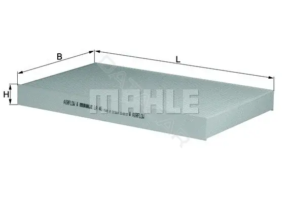 Фильтр салонный KNECHT/MAHLE LA46