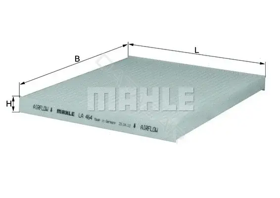 Фильтр салонный KNECHT/MAHLE LA464