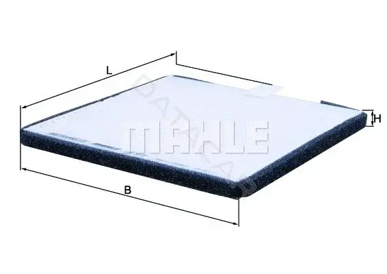 Фильтр салонный KNECHT/MAHLE LA471