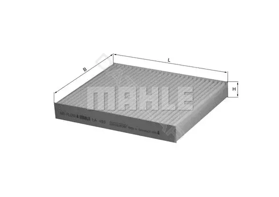 Фильтр салонный KNECHT/MAHLE LA493