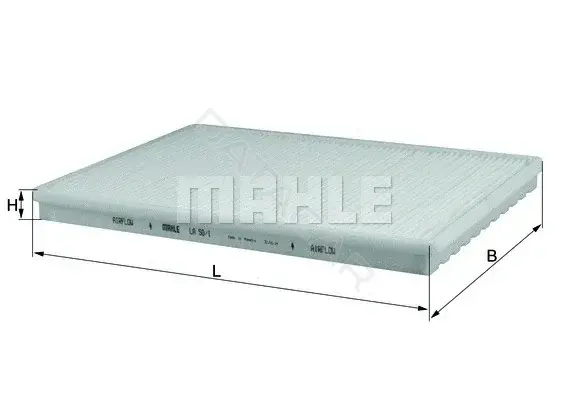 Фильтр салонный KNECHT/MAHLE LA50/1