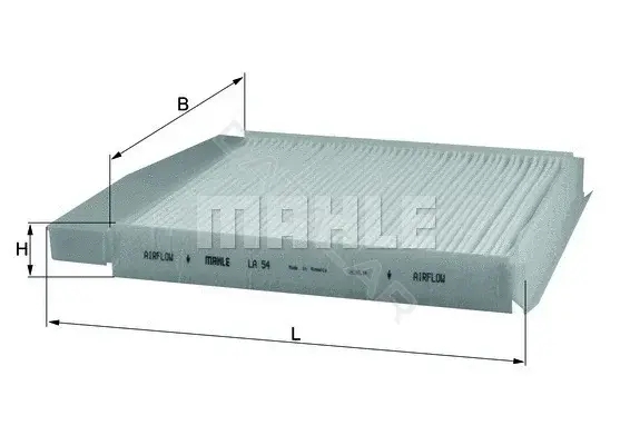 Фильтр салонный KNECHT/MAHLE LA54