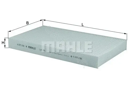 Фильтр салонный KNECHT/MAHLE LA56