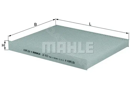 Фильтр салонный KNECHT/MAHLE LA813