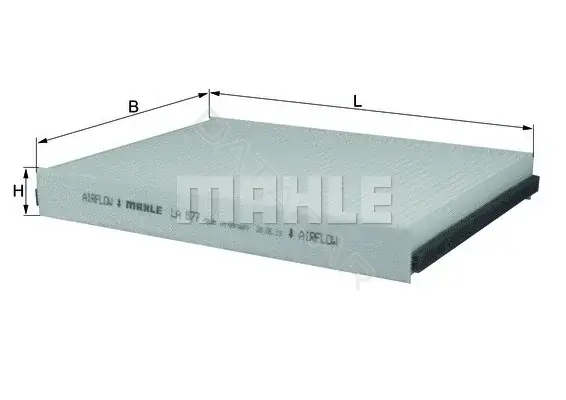 Фильтр салонный KNECHT/MAHLE LA877