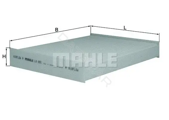 Фильтр салонный KNECHT/MAHLE LA891