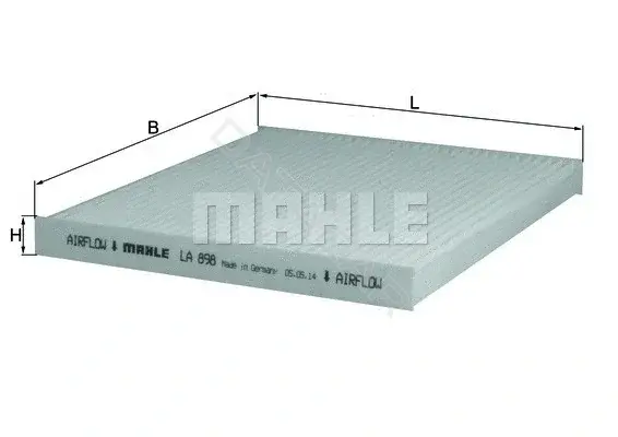 Фильтр салонный KNECHT/MAHLE LA898