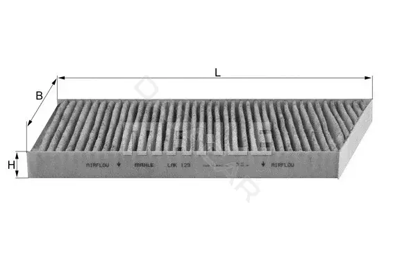 Фильтр салонный KNECHT/MAHLE LAK129