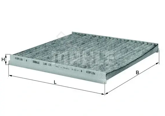 Фильтр салонный KNECHT/MAHLE LAK131