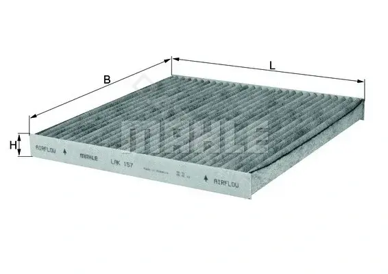 Фильтр салонный KNECHT/MAHLE LAK157