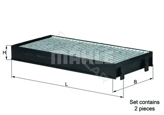 Фильтр салонный KNECHT/MAHLE LAK221/S