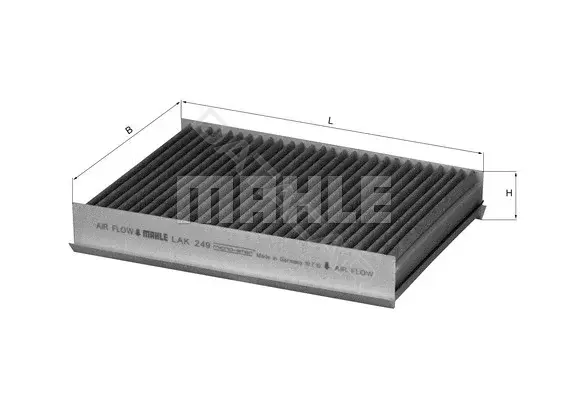Фильтр салонный KNECHT/MAHLE LAK249
