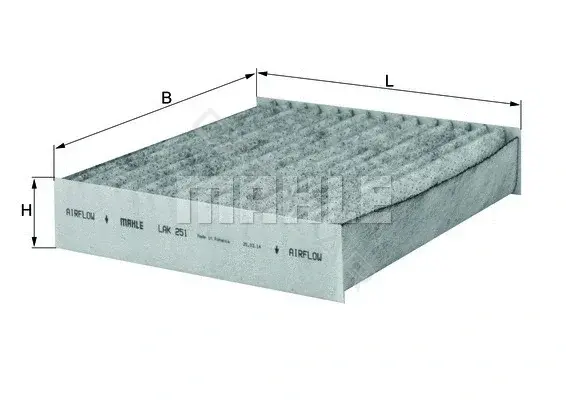 Фильтр салонный KNECHT/MAHLE LAK251