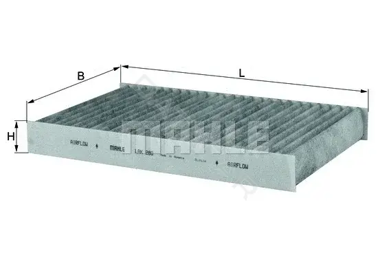 Фильтр салонный KNECHT/MAHLE LAK280