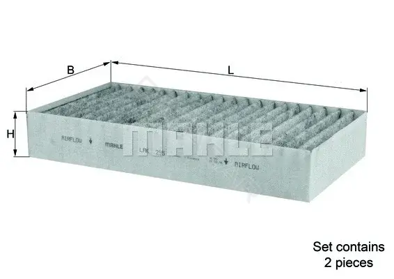 Фильтр салонный KNECHT/MAHLE LAK295/S