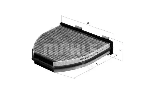 Фильтр салонный KNECHT/MAHLE LAK413