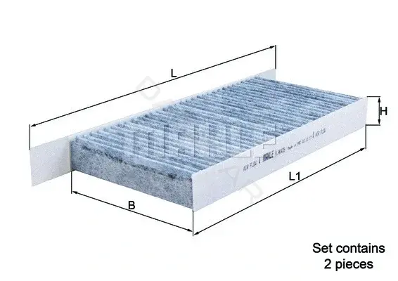 Фильтр салонный KNECHT/MAHLE LAK426/S